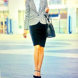 EILEEN FISHER Velvet Knee Skirt